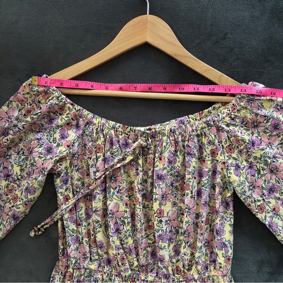 BeBop Long Sleeve Floral Dress - Multicolor - Picture 12 of 16